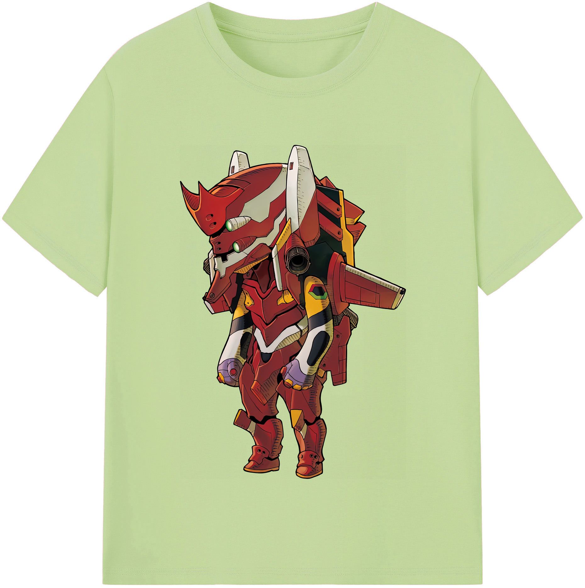 （画像用） EVA 新世紀エヴァンゲリオン 綿100％半袖Tシャツ（フロントプリント）